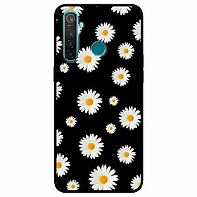 Ốp lưng in cho Realme 5 Pro Mẫu Hoạ Tiết Hoa Cúc
