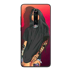 Ốp Lưng in cho Xiaomi Redmi K20 Pro Mẫu Nữ Thời Trang - Hàng Chính Hãng