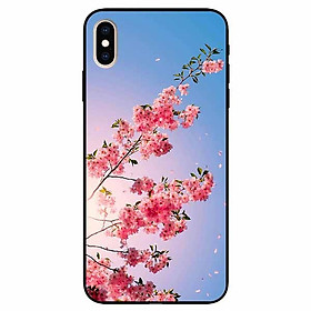 Ốp lưng dành cho Iphone X / Xs mẫu Hoa Đào Rơi