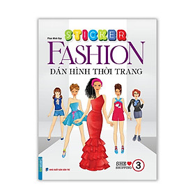 Sách - Sticker Fashion Dán Hình Thời Trang - Tập 3 - Minh Thắng
