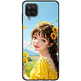 Ốp lưng cho Samsung M33 - A16 - A06 - A23 - A32 4G - A52 - Mỹ Nữ Áo Vàng - Hàng Chính Hãng