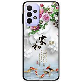 Ốp lưng dành cho Samsung A23 4G - A53 5G - A73 mẫu Chim Cá Hoa Trắng