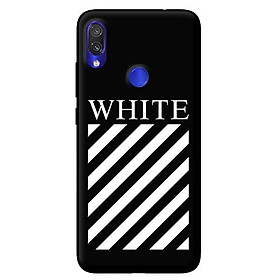 Ốp in cho 	Xiaomi Redmi Note 7 Trắng - Hàng chính hãng