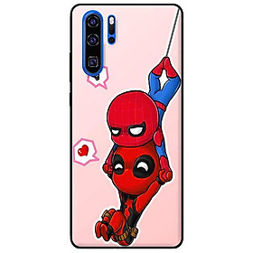 Ốp lưng in cho Huawei P30 Pro Chibi Dị Nhân Và Người Nhện - Hàng chính hãng