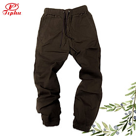 Quần Jogger kaki nam Amazing, dáng thể thao năng động, vải co giãn nhẹ, màu sắc trung tính, lai bo