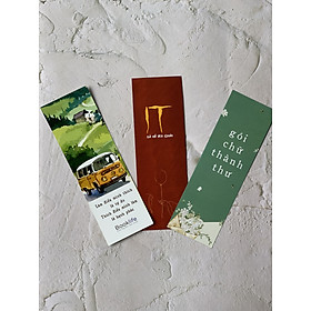 Bookmark kẹp sách giấy cứng