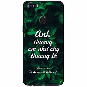 Ốp lưng in cho Oppo F7 Mẫu Anh Thương Em
