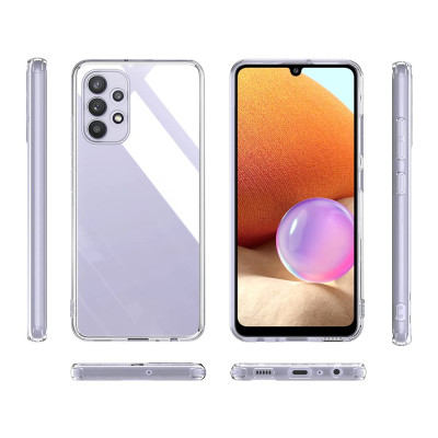 Ốp lưng silicon dẻo trong suốt mỏng 0.6mm cho Samsung Galaxy A13 hiệu Ultra Thin độ trong tuyệt đối chống trầy xước - Hàng nhập khẩu