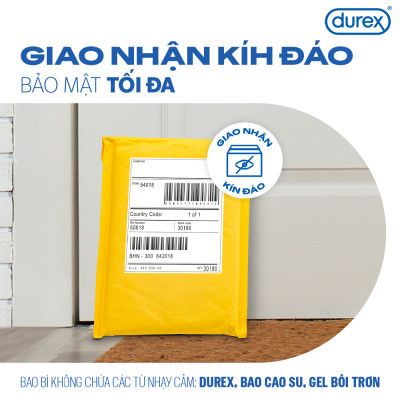 Bao Cao Su Durex Pleasuremax (Hộp 3 Cái)
