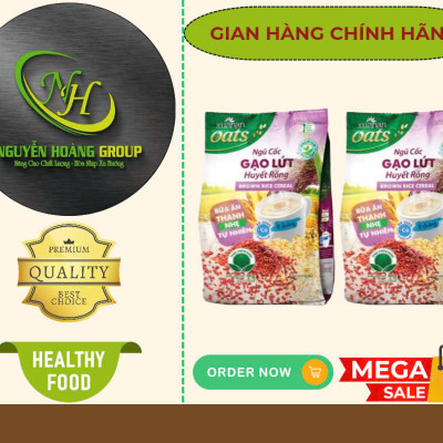 Ngũ Cốc Gạo Lứt Huyết Rồng ít đường 400g