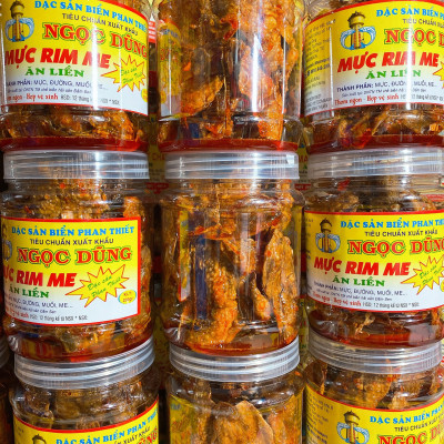 Đặc sản Phan Thiết - Mực Rim Me Đã Chế Biến Ăn Liền Gói 100 Gram Là Món Ăn Ngon Ơi Là Ngon. Hạn Sử Dụng 6 Tháng Kể Từ Ngày Đặt Hàng - OCOP 4 Sao