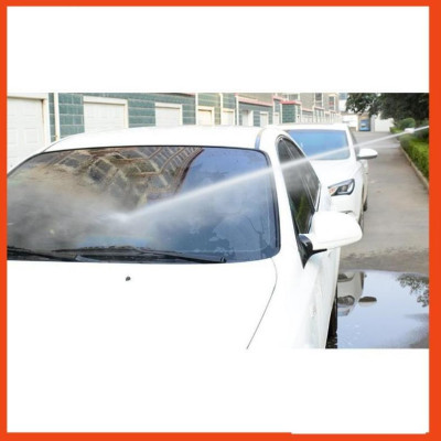 Bộ dây vòi xịt nước rửa xe,tưới cây tăng áp 3 lần 15M( nối nhựa xanh) 206317