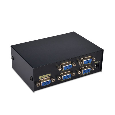 Bộ chia tín hiệu VGA 1 ra 4 FJGEAR FJ-2004 - Hàng Nhập Khẩu