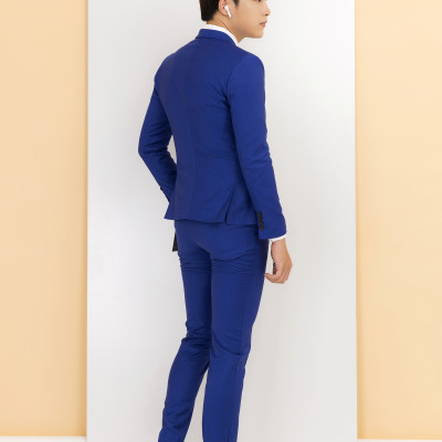 Áo vest nam Titishop AVN298 Xanh 2 nút