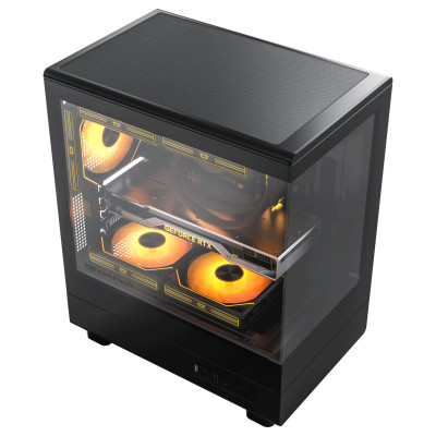 VỎ CASE MÁY TÍNH DARKFLASH DB330M (Full M-ATX) - Hàng chính hãng