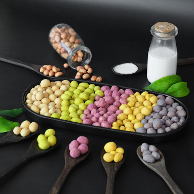 Đậu Phộng Sữa chua 160g DGfoods/Natural multi-colored yogurt coated peanuts/Ăn chay/HVNCLC,quà Tết,Mẫu Tết
