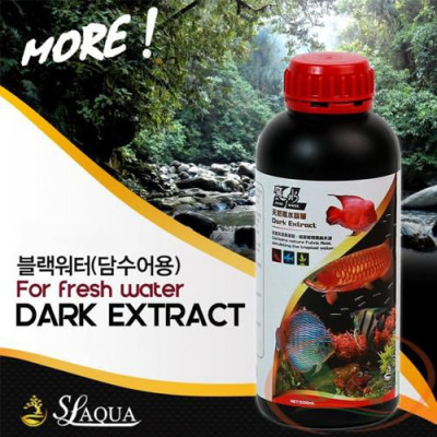 Nước đen dưỡng cá SL-Aqua Dark Extract For Fish bổ sung fulvic humic black water bể cá tép cảnh