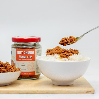 Thịt chưng mắm tép Lê Gia