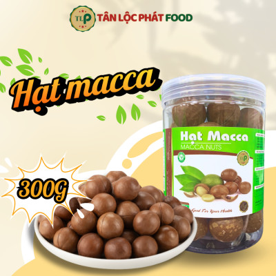 (Tặng Mít Sấy Dẻo Hũ 250G) Combo Hạt Dinh Dưỡng Macca Hũ 300g + Hạnh Nhân Hũ 250g