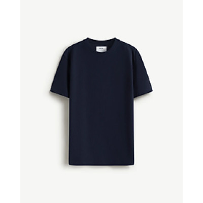 Áo thun nam trơn tay ngắn cotton poly form fitted - RT 10S25TSS010 | ROUTINE CÀ MAU