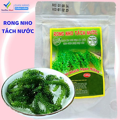 100Gr RONG NHO TÁCH NƯỚC sản xuất theo công nghệ Nhật Bản + gói sốt mè rang 15ml- Viettin mart