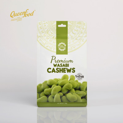 Hạt Điều Wasabi Only Nature 200gr / Túi Hàng Việt Nam Xuất Khẩu