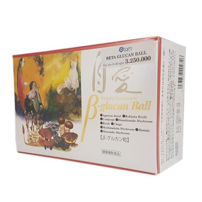 Viên hoàn BETA GLUCAN BALL hỗ trợ tăng cường sức khỏe, hệ miễn dịch tự nhiên