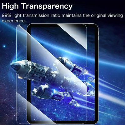 Miếng dán màn hình kính cường lực cho iPad Pro 13 inch M4 2024/ iPad Pro 11 inch M4 2024 hiệu Pro Glass (mỏng 0.2 mm, vát cạnh 2.5D, chống trầy, chống va đập - hàng nhập khẩu