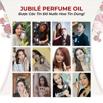 Dolce by Jubilé - Tinh dầu nước hoa Pháp nữ Dạng lăn 12ml Thơm Lâu, Sang Trọng, Quyến Rũ