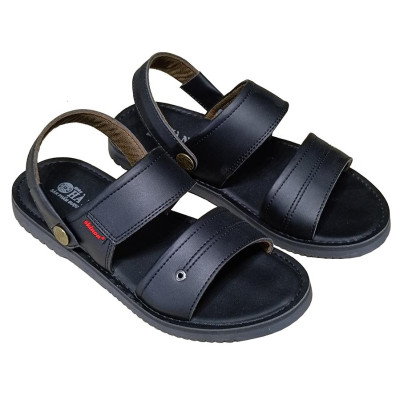 Giày Sandal Nam HA NAM Da Bò Thật Cao Cấp Đế Cao Su Chống Trơn Trượt DNA2242