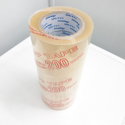 Cây 6 cuộn băng keo trong dán 200 yard tiện lợi và cao cấp