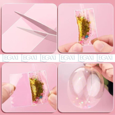 Băng keo dính 2 mặt nano Thổi bong bóng Quả bóng nước Trong suốt Đồ chơi Hot Trend Xả stress Thủ công DIY bản Rộng 5cm Dày 2mm Legaxi