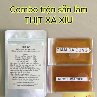 Gia vị trộn sẵn làm THỊT XÁ XÍU