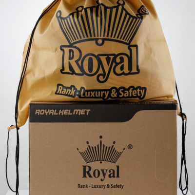 Túi vải dây rút Royal đựng mũ bảo hiểm dáng balo đeo xinh xắn