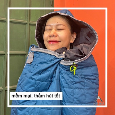Túi ngủ văn phòng  cho nam và nữ  - Túi dã ngoại ,du lịch , chống thấm ,cách nhiệt và giữ nhiệt tốt , có dây rút , gọn nhẹ và tiện lợi 