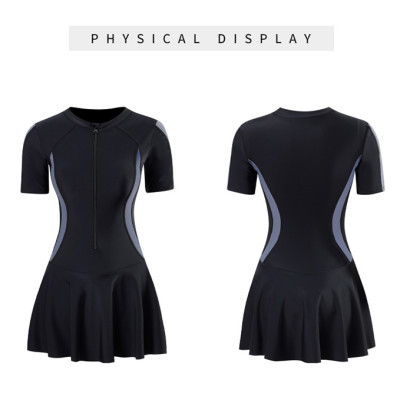 BIKINI, ĐỒ BƠI NỮ DẠNG VÁY MÀU ĐEN CỰC SANG ( CÓ SIZE ĐẠI )