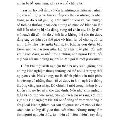 Kinh Nghiệm Thần Bí Và Biểu Tượng Ở Người Nguyên Thủy (Tb)