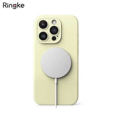 Ốp lưng dành cho iPhone 15 Pro Max/15 Pro/15 Plus/15 RINGKE Silicone Magnetic - Hàng Chính Hãng