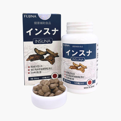 Viên Uống Hỗ Trợ Tiểu Đường Insuna Fujina Nhật Bản 120 Viên Giúp Ổn Định Đường Huyết, Ngăn Ngừa Biến Chứng Tiểu Đường