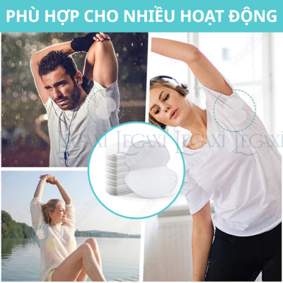 Miếng Dán, Lót Thấm Hút Mồ Hôi Nách Siêu Thấm, Dán Chống Thấm Mồ Hôi, Khử Mùi Hiệu Quả Cho Nam Và Nữ