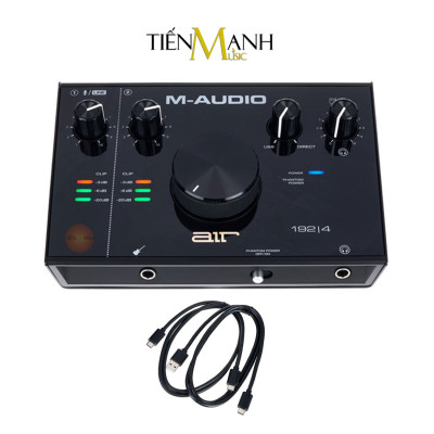 Soundcard M-audio Air 192x4 Bộ Thu Âm Thanh và Livestream 192 4 Audio Interface 192/4 Sound Card Audio 192|4 Hàng Chính Hãng