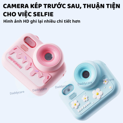 Máy ảnh cho bé trai bé gái chụp hình mini kèm thẻ nhớ hàng chính hãng Zoyzoii Kids Camera E28