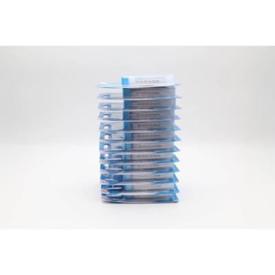 [Lố 12 hộp] Tăm nhựa vỉ 2 hộp chữ nhật YUMY size Z [TN11-125] hộp 140 que