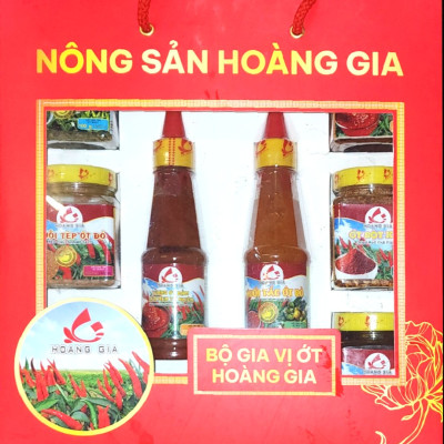 Đặc Sản Bình Thuận -Bộ gia vị ớt Hoàng Gia- Ocop 3 Sao