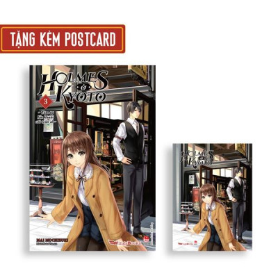 Sách - Holmes ở Kyoto - tập 3: Tâm tư lẩn khuất cõi trần ai (tặng kèm postcard)