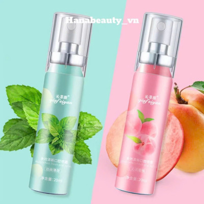 Xịt Thơm Miệng Thảo Dược – 2 Chai Khử Mùi Hôi Miệng, Diệt Khuẩn, Hương Thơm Quyến Rũ Cho Nam Nữ, ĐÈN TRANG TRÍ , ĐỒNG HỒ TREO TƯỜNG