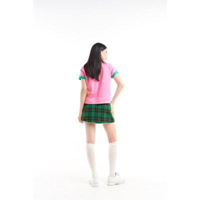 DOTTIE - Áo thun trơn căn bản nữ hồng T0526
