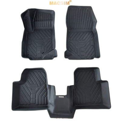 Thảm lót sàn ô tô xe Peugeot 2008 (sd) nhãn hiệu Macsim chất liệu nhựa tpe cao cấp