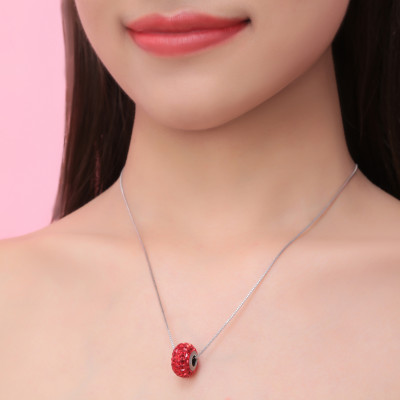 Dây Chuyền Tropicana Phối Charm Swarovski Pha Lê Lấp Lánh 3 Màu