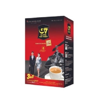Combo 2 Hộp Cà Phê Hòa Tan G7 3in1 Trung Nguyên – Hộp 18 Gói – Cà Phê Sữa Hòa Tan Tiện Lợi, Đậm Vị Việt